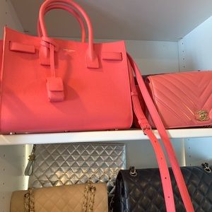 Pink Baby Sac De Jour Saint Laurent